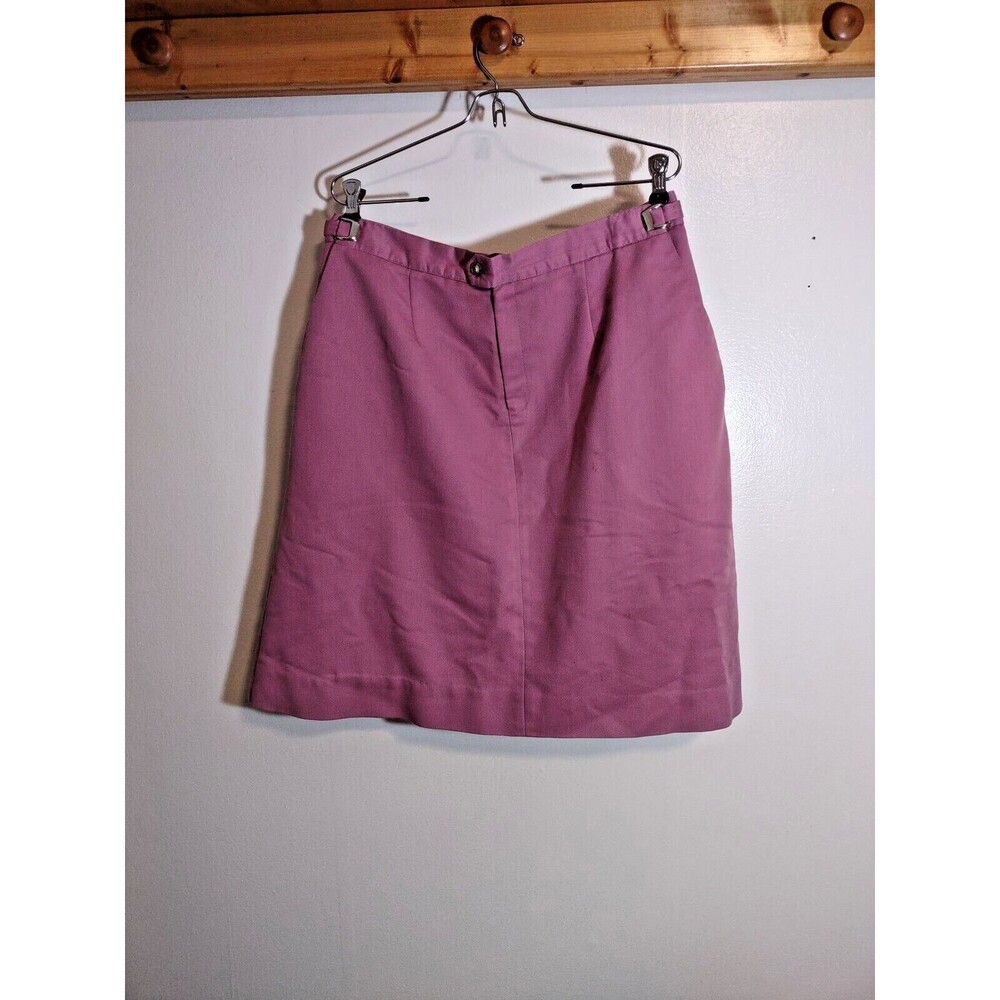 Orvis Women's 16P Pink Skirt Vintage Zipper Vintage Designer